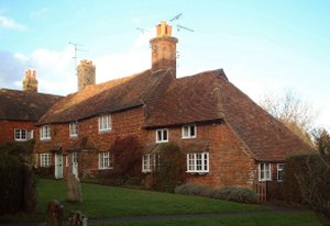 Cottages in the Churchyard